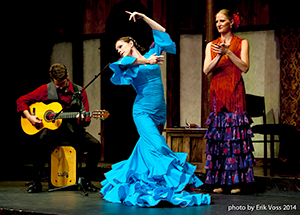 Flamenco dancer Julie Galle Baggenstoss